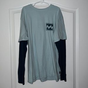 Billabong long sleeve shirt boys size medium